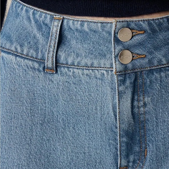J crew Slim-wide jean with stacked buttons - Picture 2 of 8